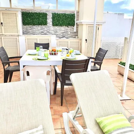 Apartment Terrace - Santa Eulalia - Private Jacuzzi *