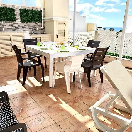 Terrace - Santa Eulalia - Private Jacuzzi Apartment Albufeira