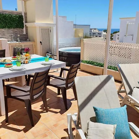 Terrace - Santa Eulalia - Private Jacuzzi * Албуфейра